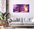 31004 02 Purple Winter Sunrise, Acrylic Glass Art