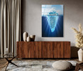 36000 Success Iceberg, Acrylic Glass Art