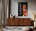 36020 Malcolm X Success, Acrylic Glass Art