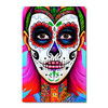 65051 Sugar Skull Closeup, Acrylic Glass Art