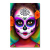 65054 Sugar Skull Girl, Acrylic Glass Art