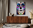 65058 Sugar Skull Face, Acrylic Glass Art