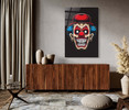 65211 Red Clown, Acrylic Glass Art