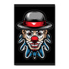 65213 Red & White Clown, Acrylic Glass Art