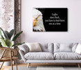 36048 Eagles Don't Flock, Acrylic Glass Art