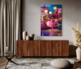 14098 Pink Tutu Girl, Acrylic Glass Art