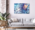 55045 Lady of Winter, Acrylic Glass Art