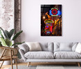 20075 City Neon Lights, Acrylic Glass Art