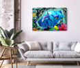 50105 Dolphins, Acrylic Glass Art