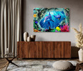 50105 Dolphins, Acrylic Glass Art