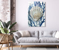 19067 Scallop Shell, Acrylic Glass Art