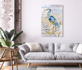 41563 Great Blue Heron Watercolor, Acrylic Glass Art