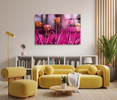 15060 Pink Tulips, Acrylic Glass Art