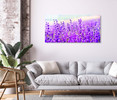 15107 02 Purple Flowers, Acrylic Glass Art