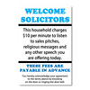 36055 Welcome Solicitors, Acrylic Glass Art