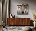 35387 04 The Eyes of a Wolf, Acrylic Glass Art