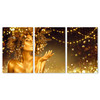 55071-33 Gold Woman, Acrylic Glass Art