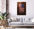 60024 American Flag, Acrylic Glass Art