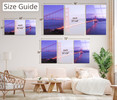 20024-33 Golden Gate Bridge, Acrylic Glass Art