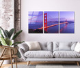 20024-33 Golden Gate Bridge, Acrylic Glass Art