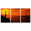 20028-33 Golden Gate Golden Hour, Acrylic Glass Art