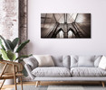 20625 02 Brooklyn Bridge Pillar, Acrylic Glass Art