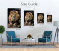 35303 Lion, Acrylic Glass Art