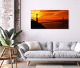 20028 02 Golden Gate Golden Hour, Acrylic Glass Art