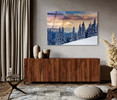 39146 Snowed Mountaintop, Acrylic Glass Art