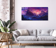 39244 02 Purple Skies, Acrylic Glass Art