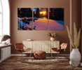 39257-33 Pink Snow, Acrylic Glass Art