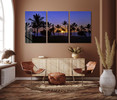 39351-33 Beach Sunset, Acrylic Glass Art