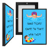 MINI13505 Swim, Framed UV Poster Board