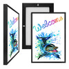 MINI13519 Welcome, Framed UV Poster Board