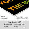 UV36050 God is a DJ, UV Poster Board