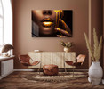 55111 Dripping Gold, Acrylic Glass Art