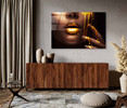 55111 Dripping Gold, Acrylic Glass Art