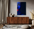 55101 Woman in Blue, Acrylic Glass Art