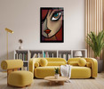 55088 Red Head, Acrylic Glass Art