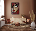 55088 Red Head, Acrylic Glass Art