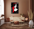 55055 Classy Woman, Acrylic Glass Art