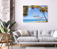 10006 Palm Tree Hammock, Acrylic Glass Art