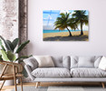 10103 Short Palm Trees, Acrylic Glass Art