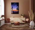 10376 Purple Sunset, Acrylic Glass Art
