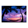 10413 Purple Hammock Sunset, Acrylic Glass Art