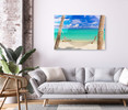 10647 Beach Hammock, Acrylic Glass Art