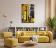 34024 Green Grape Wine, Acrylic Glass Art