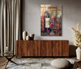 34075 Bordeaux Red Wine, Acrylic Glass Art