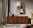 34076 Napa Valley Wine, Acrylic Glass Art