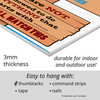 UV13556 Grandpa's Pool Rules, UV Poster Board